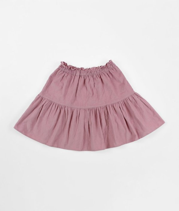 Růžovolila sukně z jemného manšestru H&M