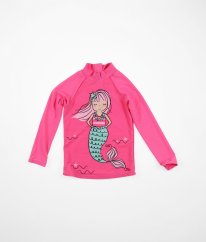 Růžové plavkové triko GEORGE