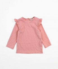 Růžové žebrované triko PRIMARK