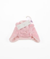 Ružová plyšová zateplená čiapka F&F