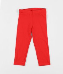 Červené 3/4 legíny z biobavlny H&M