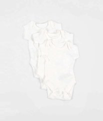 Sada 3 ks bílých body (vel. 44 - 2,2 kg) MARKS & SPENCER