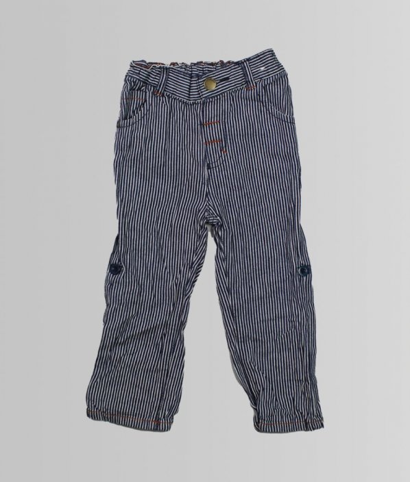 Proužkované kalhoty M&CO