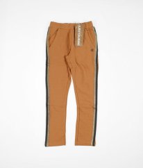 Karamelové tepláky se třpytivým proužkem DJ DUTCH JEANS