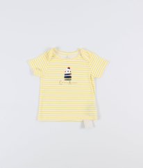 Bíložluté proužkované tričko MOTHERCARE
