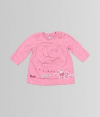 Růžové šaty s medvídkem PÚ a prasátkem DISNEY