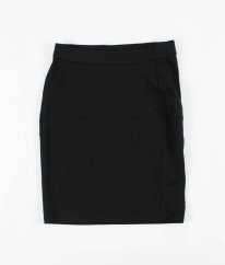 Čierna elastická sukňa MARKS & SPENCER