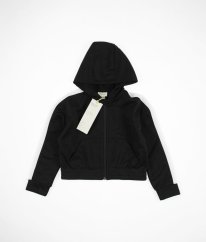 Černá sportovní crop mikina H&M