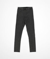 Šedé jegginy H&M