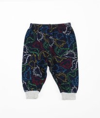 Tmavomodré tepláčky s dinosaury PRIMARK