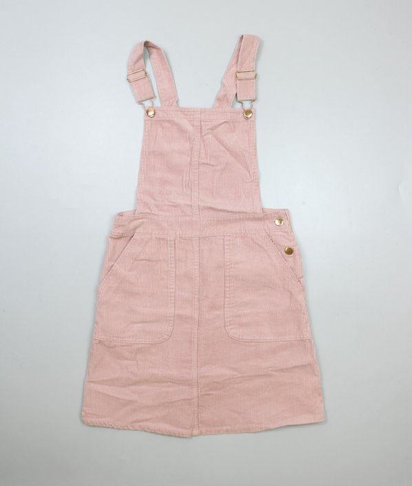 Růžová manšestrová šatová sukně PRIMARK