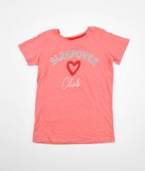 Ružové pyžamové tričko