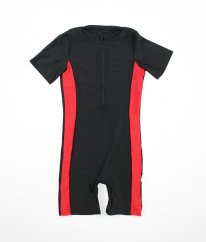 Černočervený sportovní overal GEORGE