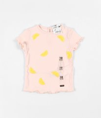 Růžové tričko s citronky KIABI