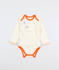 Smotanovooranžové body z biobavlny CANBOLI