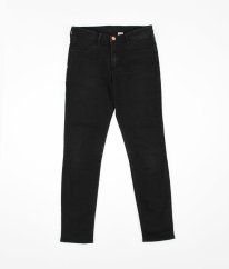 Červené skinny nohavice H&M