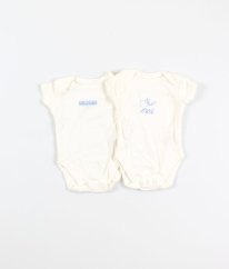 Sada 2 ks bílých body GEORGE