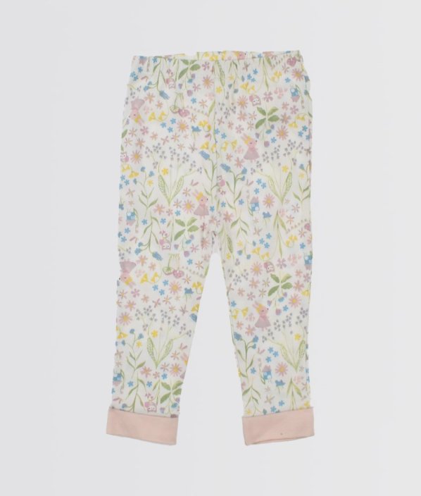 Smetanové pyžamové kalhoty s přírodou NUTMEG