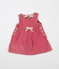 Růžová manšestrová šatová sukně BAMBINI