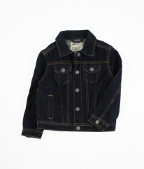 Tmavě modrá riflová bunda DENIM & CO