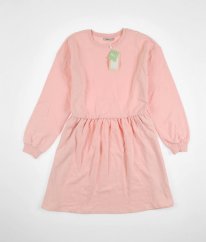 Ružové silnejšie mikinové šaty ONLY